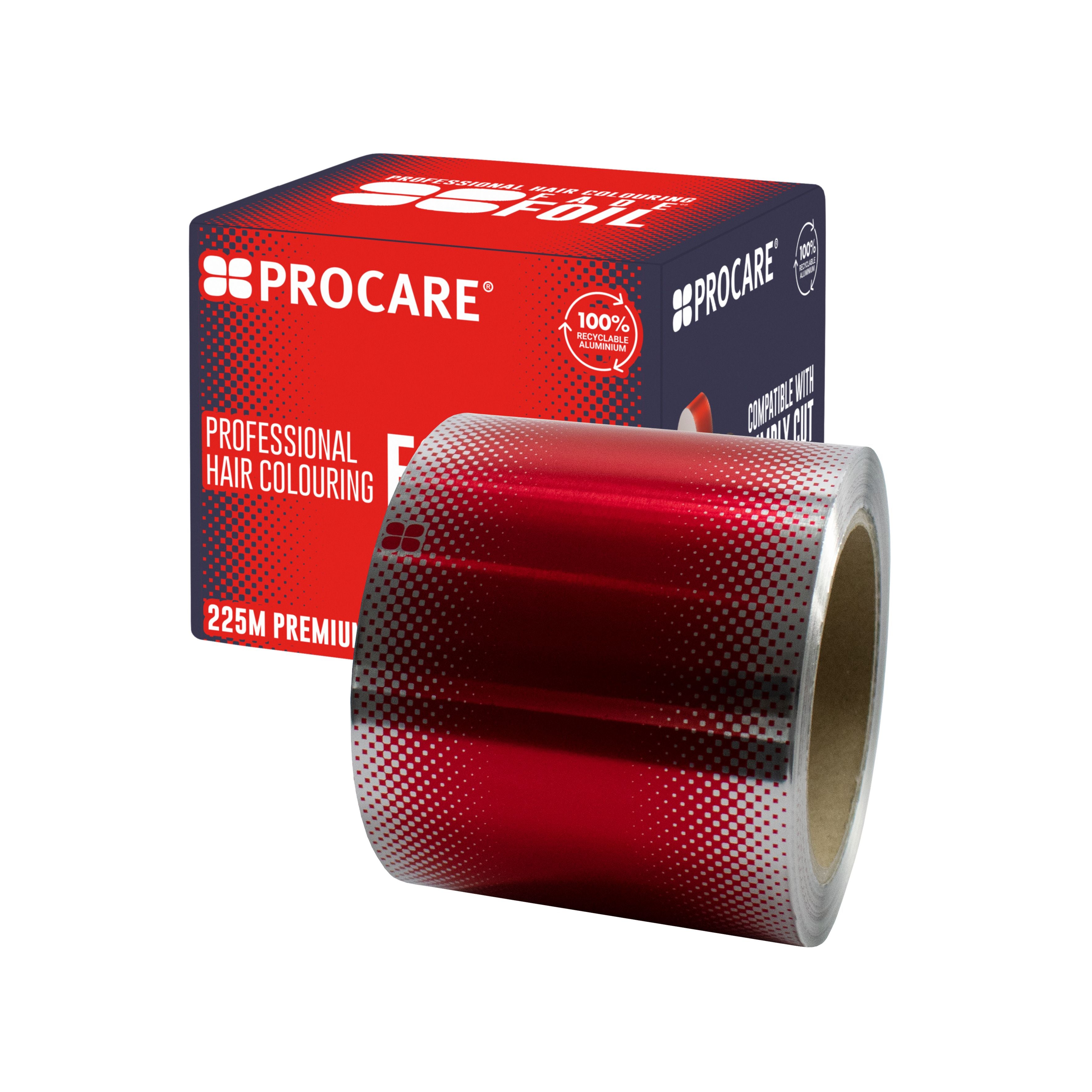 Procare Professional Red Colouring Foil 100mm x 225m