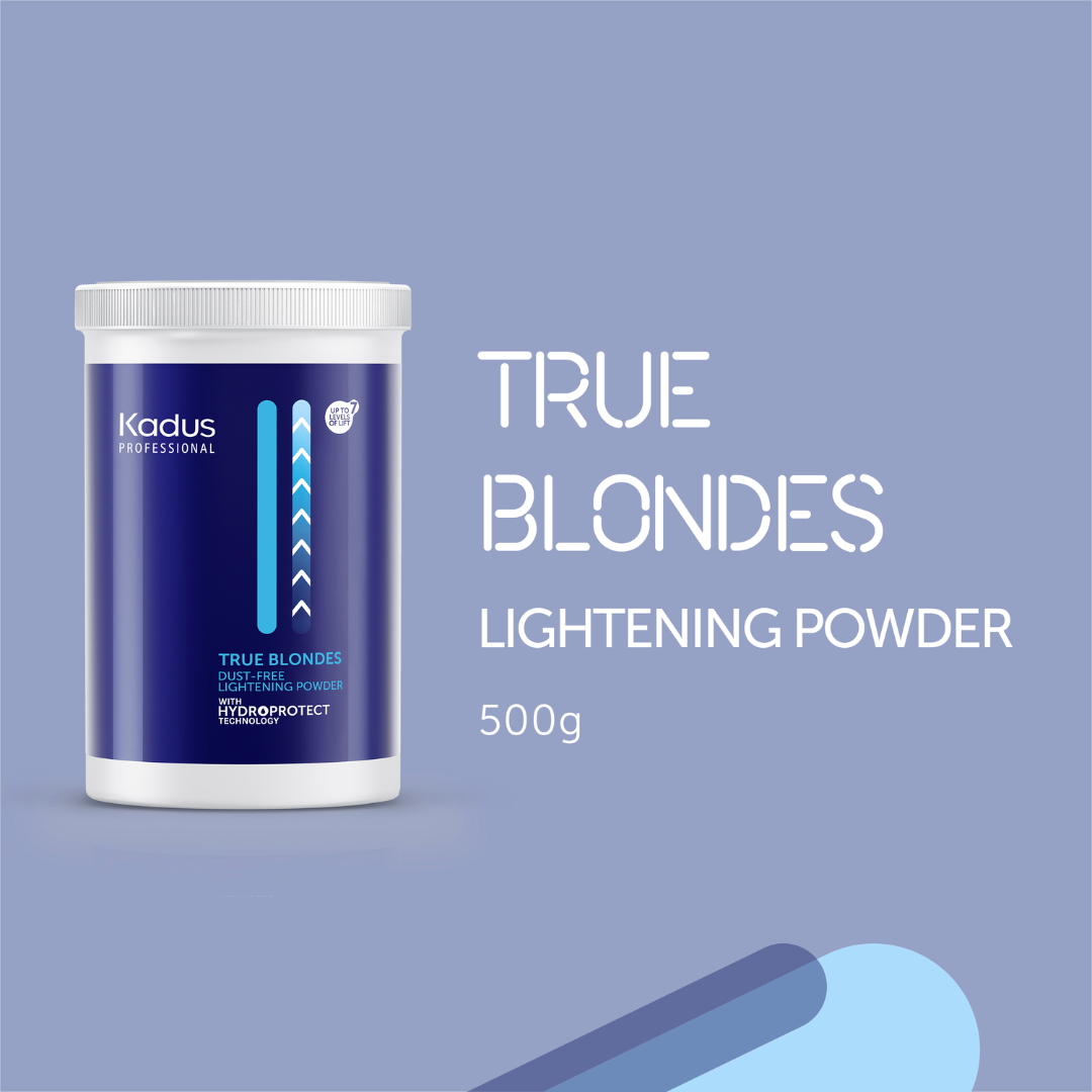 Kadus Professional True Blondes 7 Levels Lightening Powder Bleach 500g