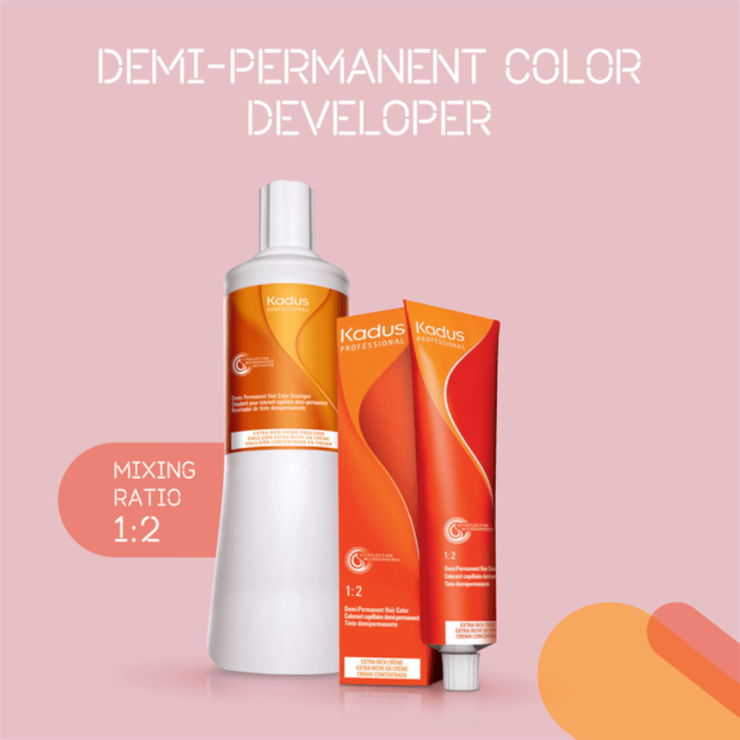 Kadus Professional Demi Permanent Extra Rich Cream Emulsion 4% 1L