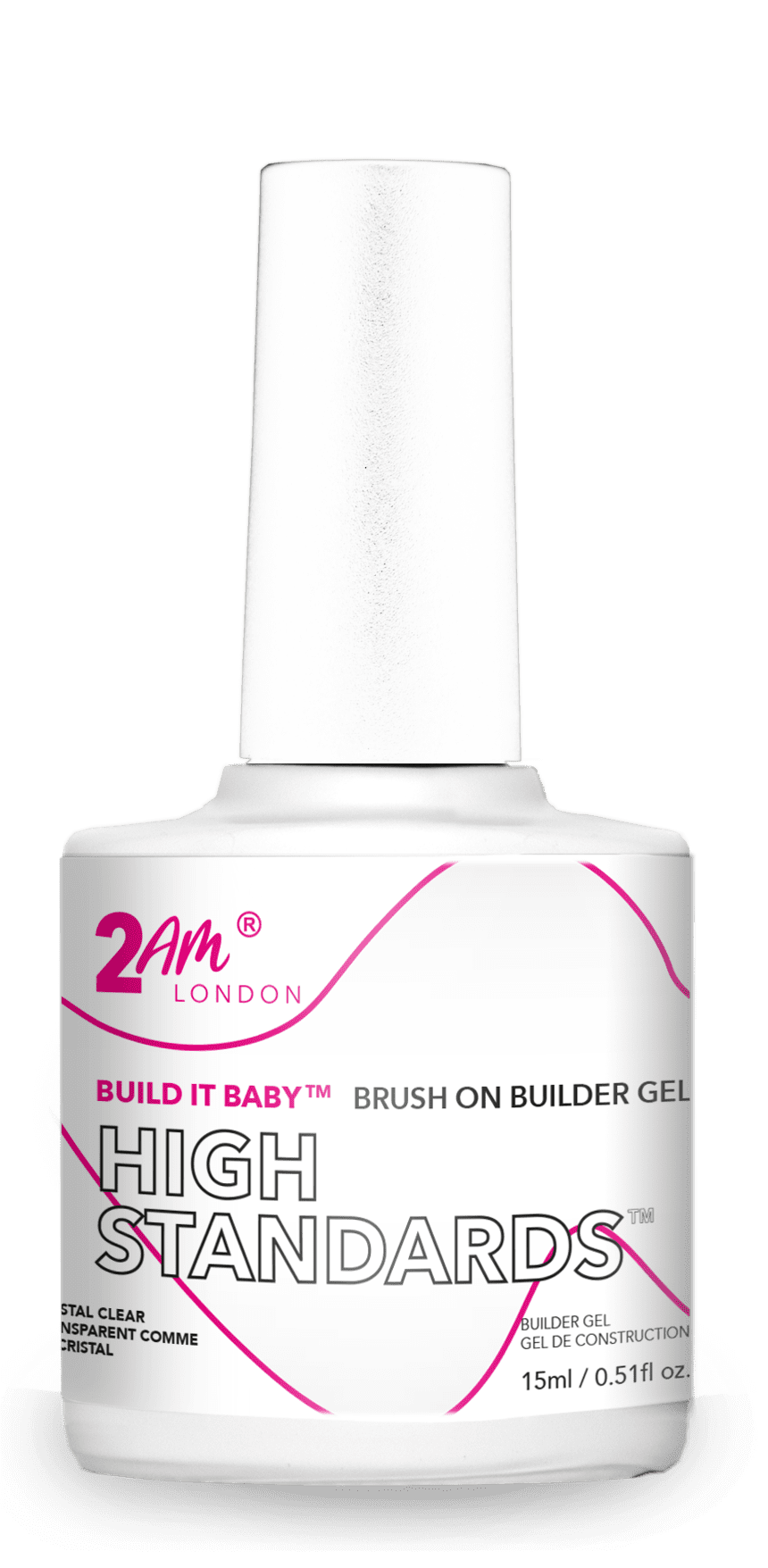 2am High Standards Clear Builder Gel 15ml