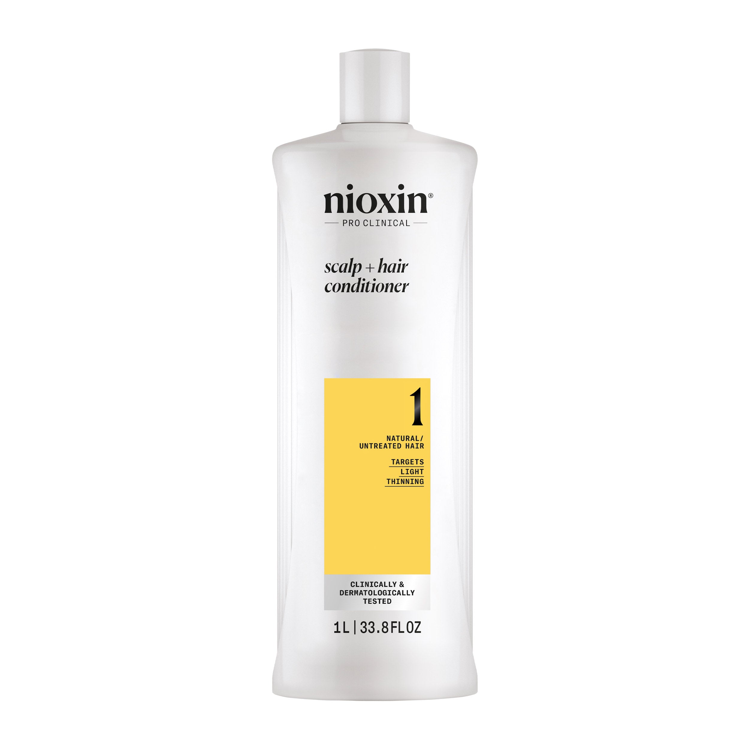 Wella Professional Nioxin Cleanser Conditioner System 1 for Natural Hair with Light Thinning