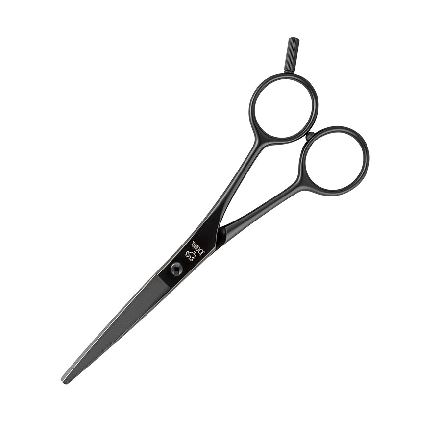 Joewell Black New Cobalt NC55 Straight Scissor
