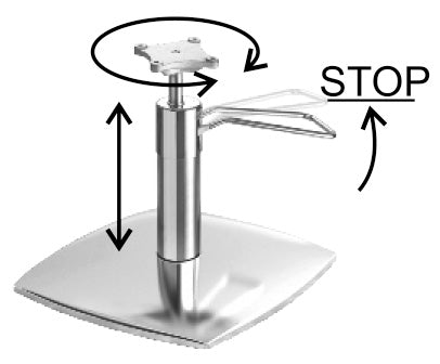 Ceriotti Cloud Hairdressing Salon Styling Chair