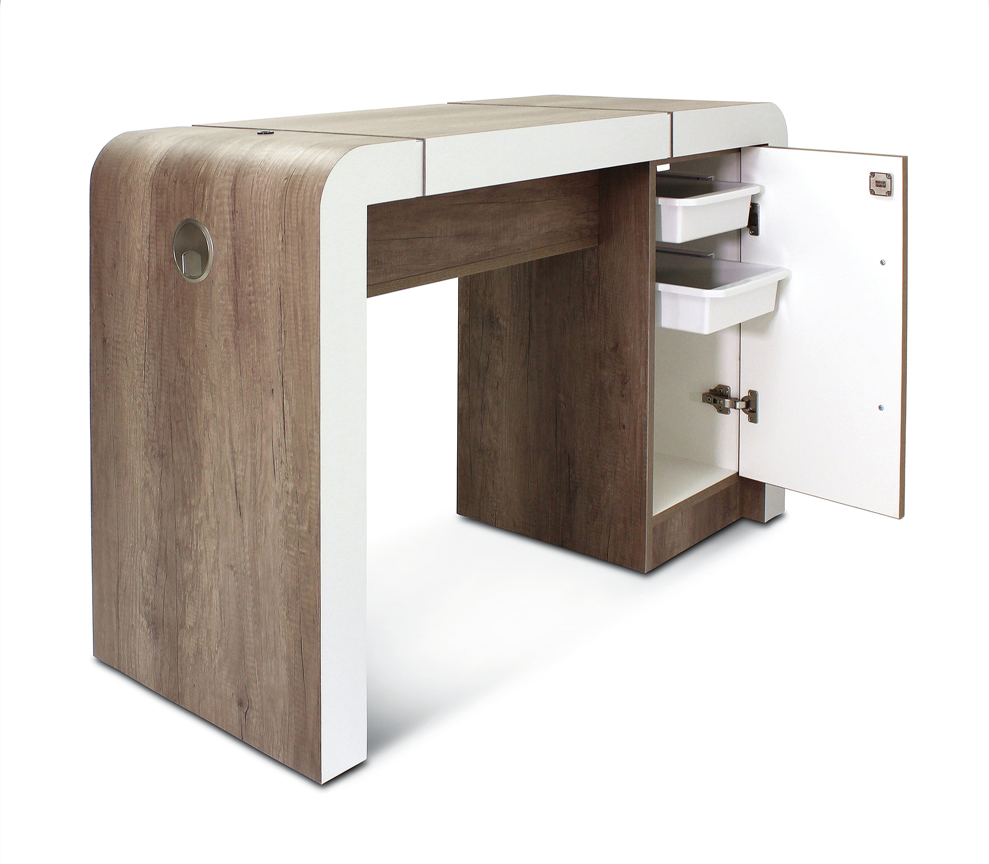 REM Concorde Nail Bar 1 Position with Storage