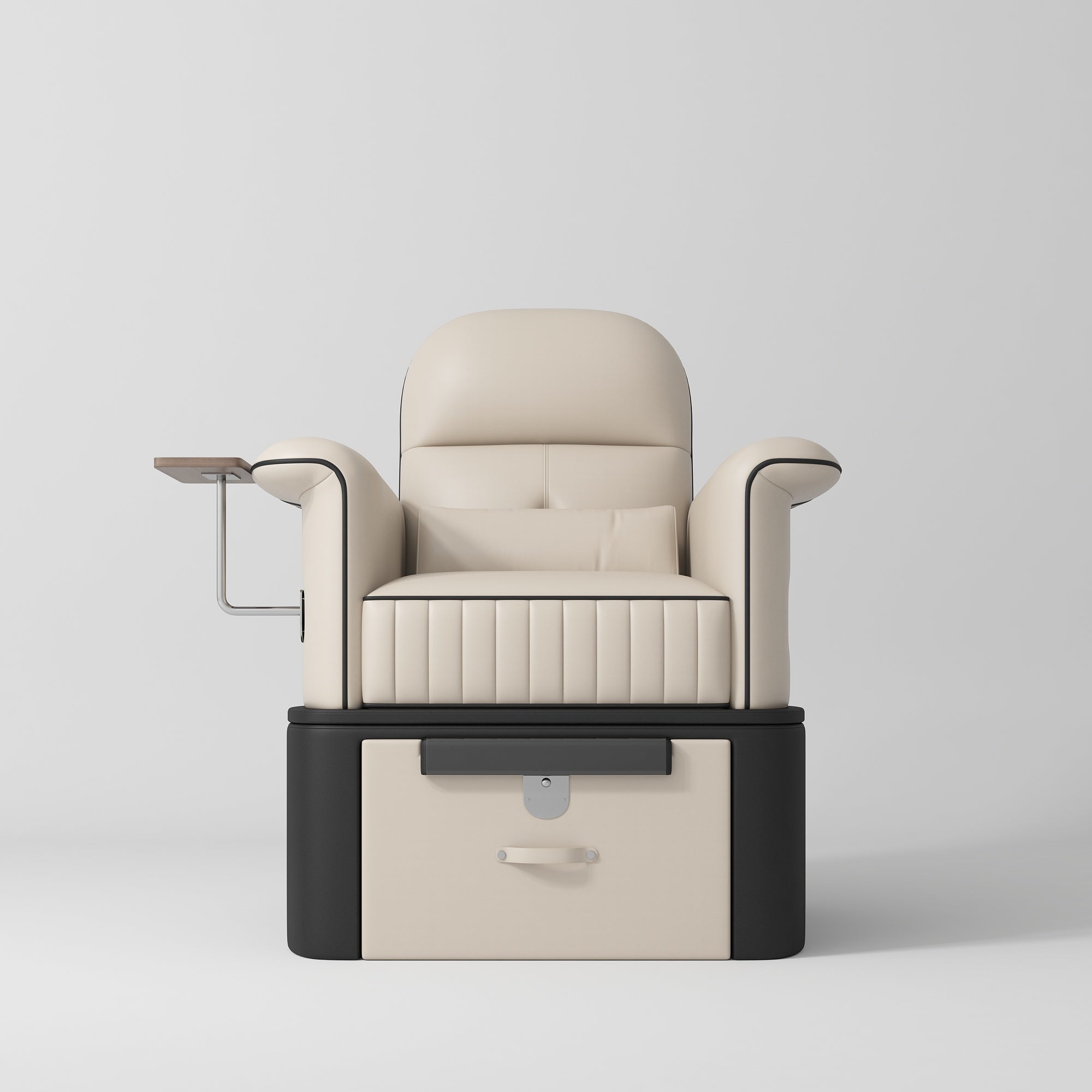 SkinMate Edge Pedicure Beauty Chair Classic Beige