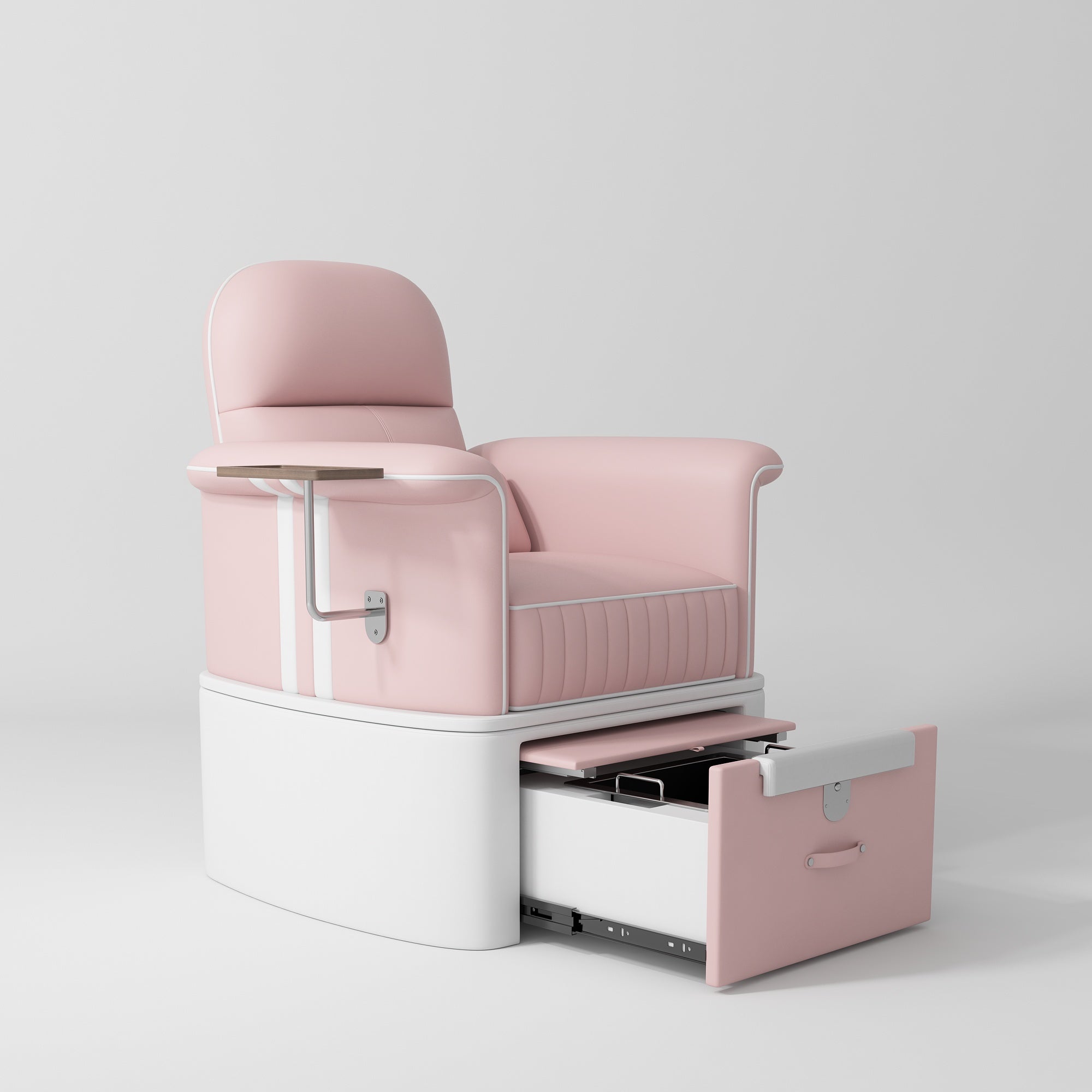 SkinMate Edge Pedicure Beauty Chair Pink