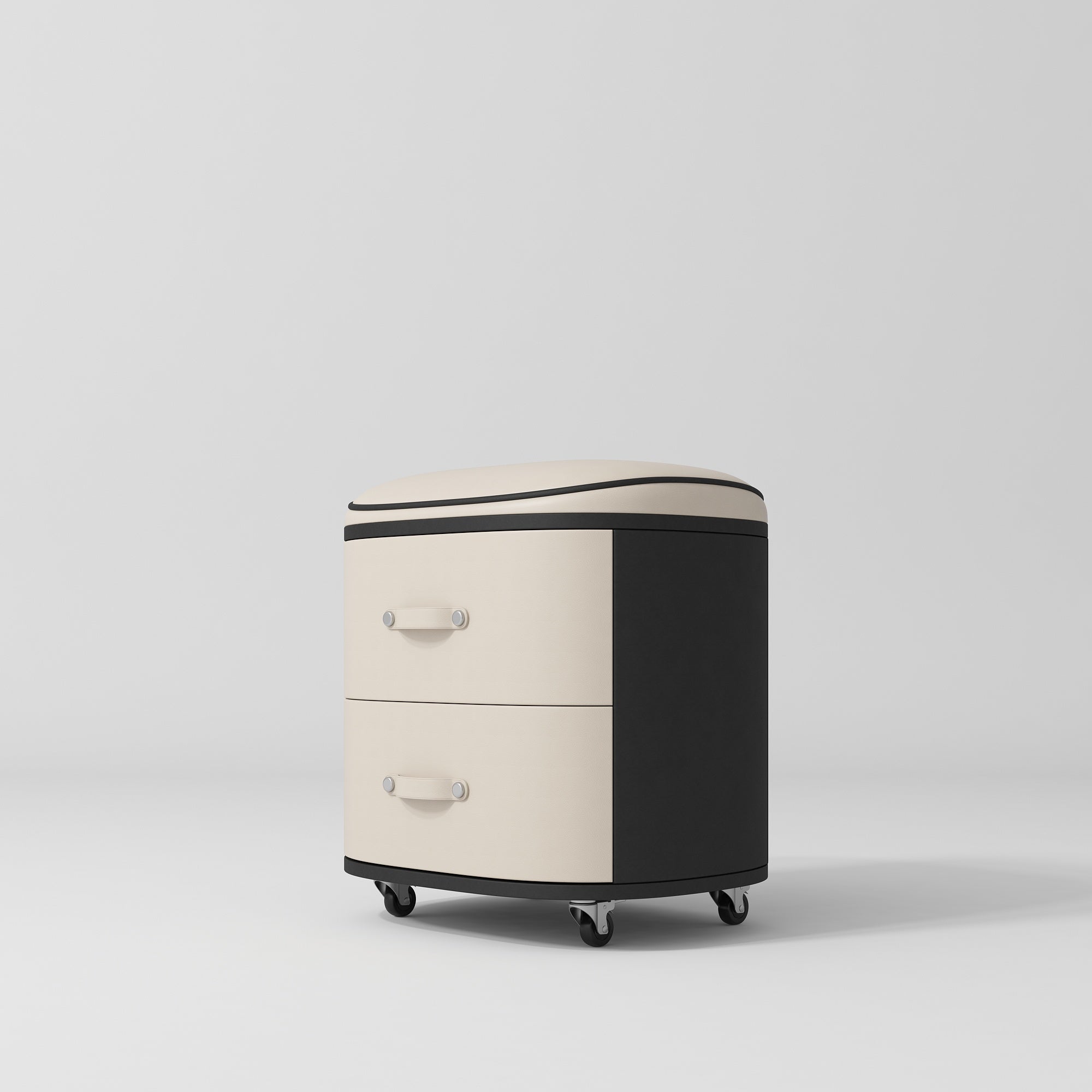 SkinMate Edge Pedicure Stool Classic Beige