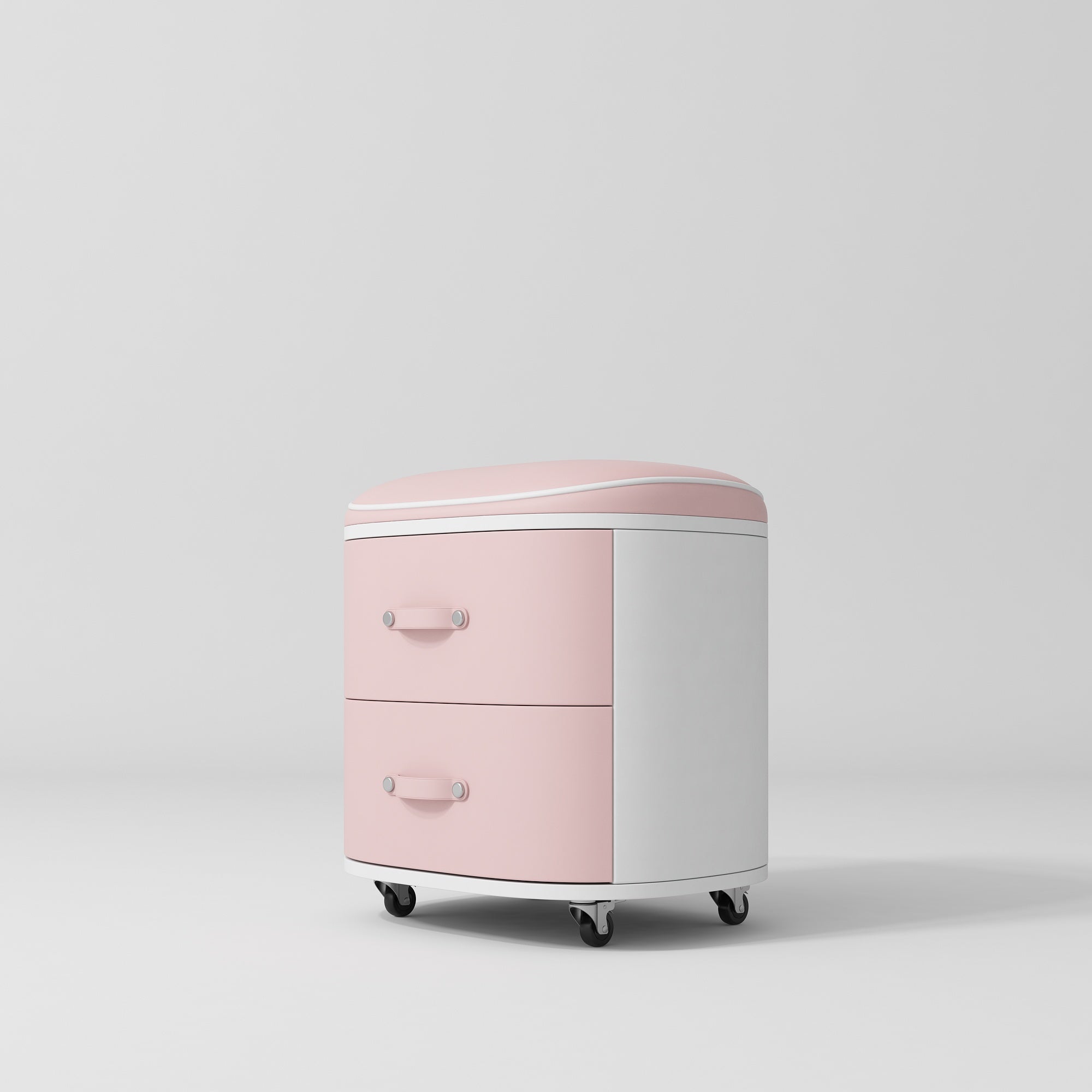 SkinMate Edge Pedicure Stool Pink