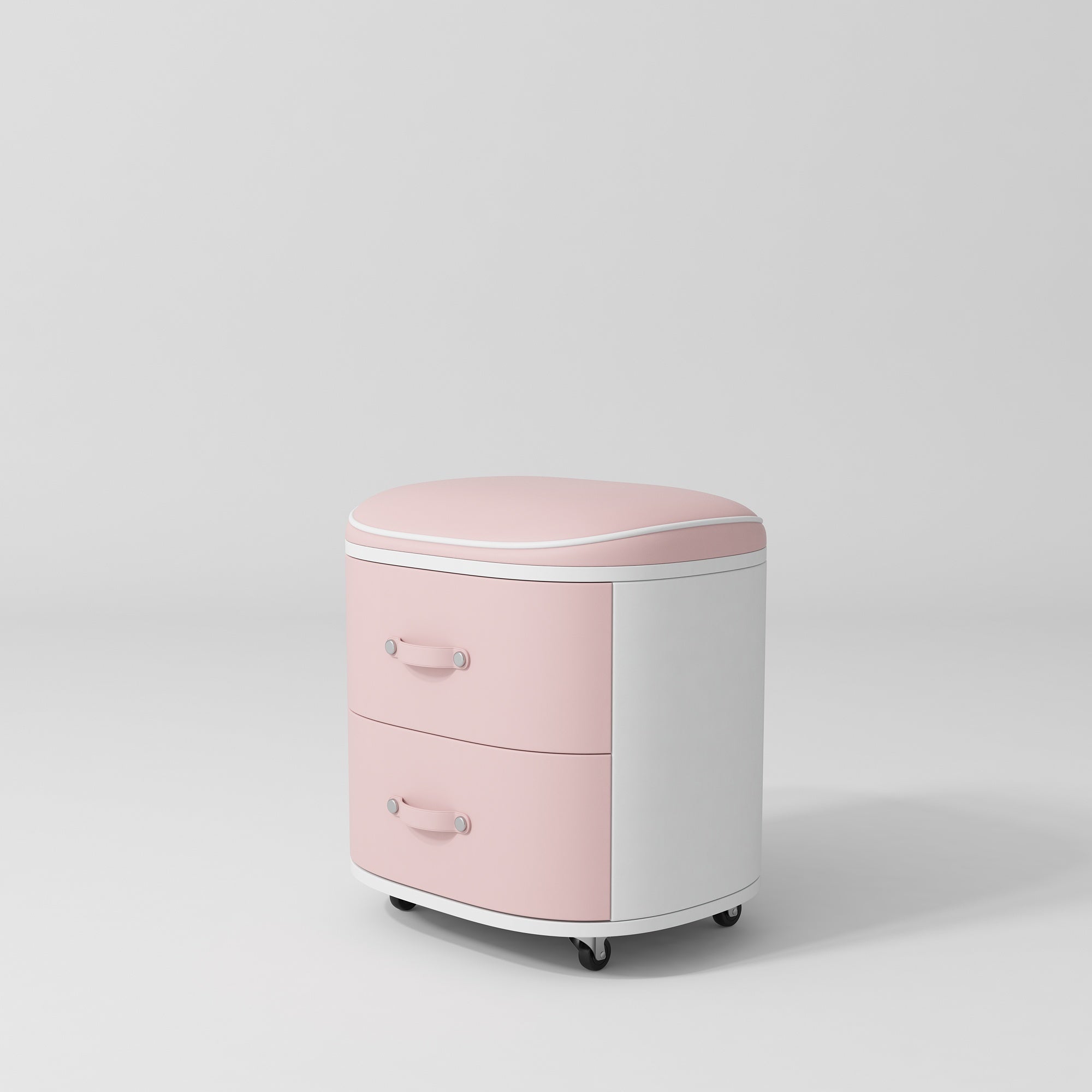 SkinMate Edge Pedicure Stool Pink