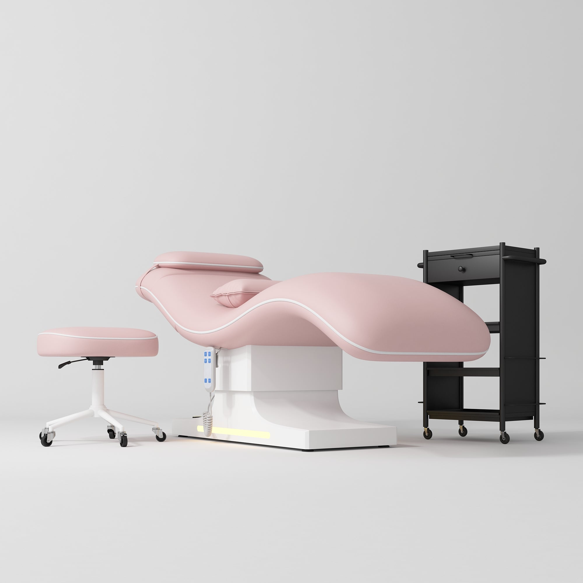 SkinMate Edge Beauty Bed Pink