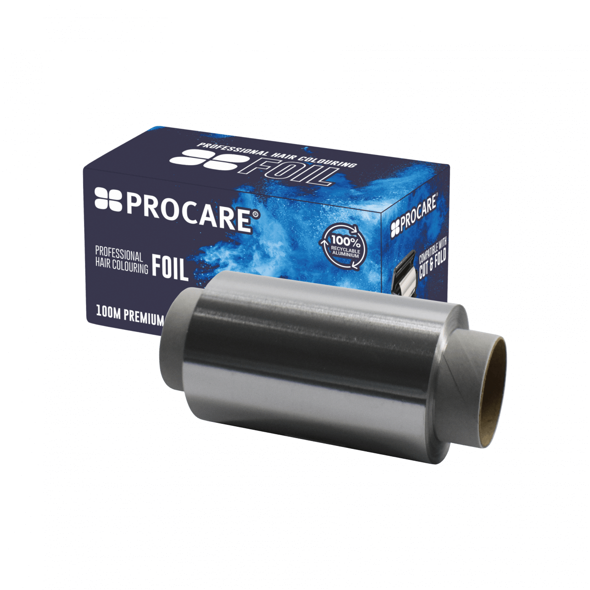 Procare Professional Hair Colouring Premium Silver Foil 100mm x 100m