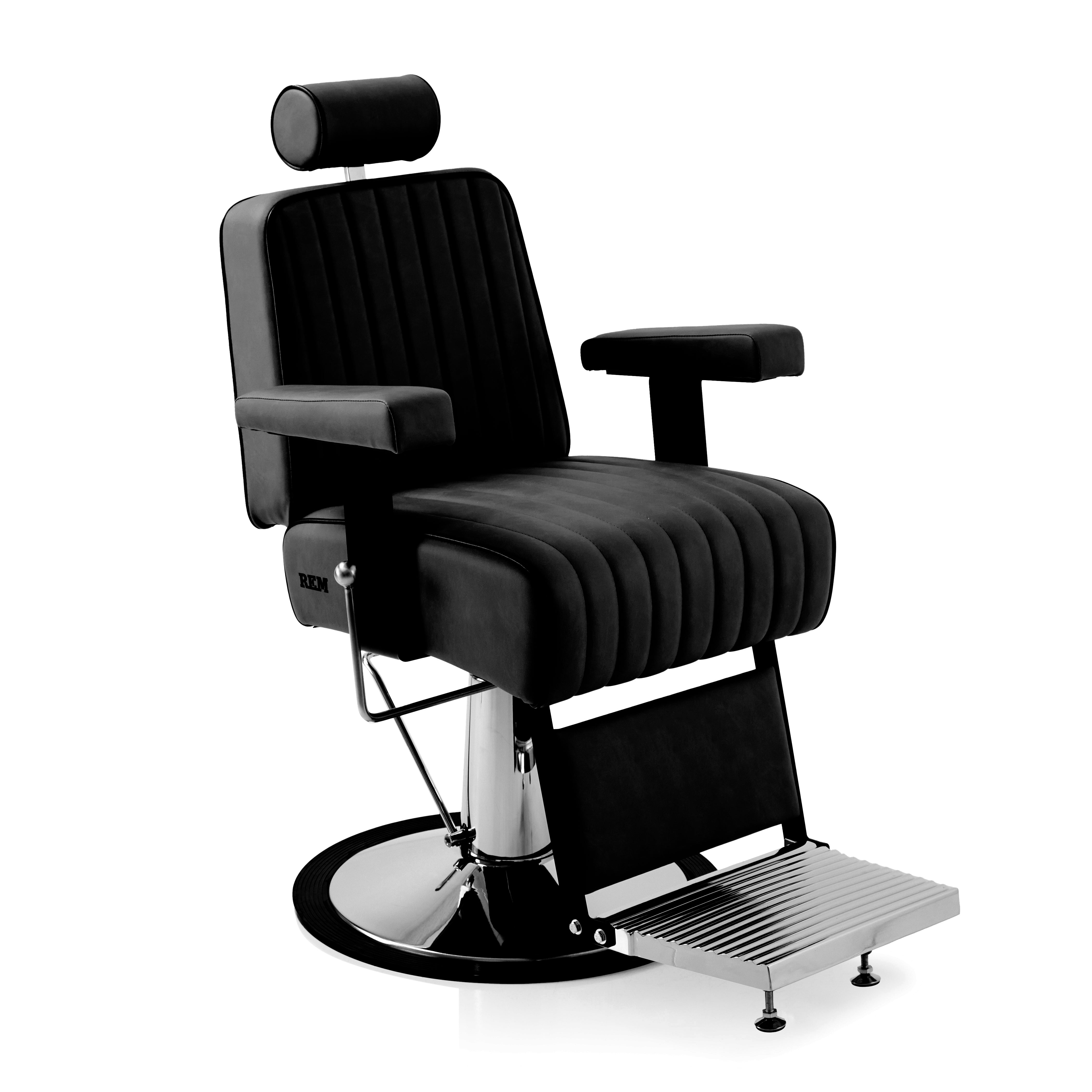 REM Kingsman Classic Barber Chair Black