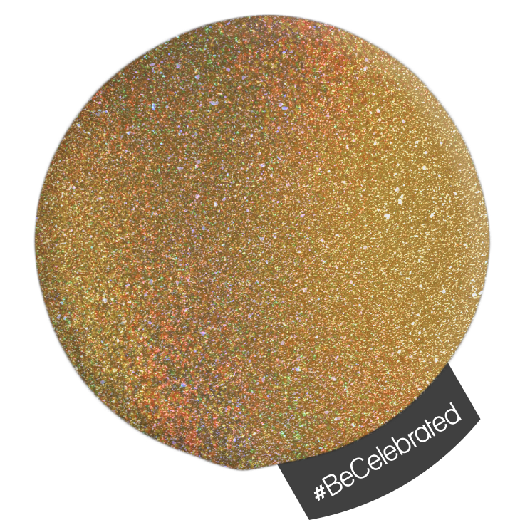Halo Create Glitter Be Celebrated Bronze 5g