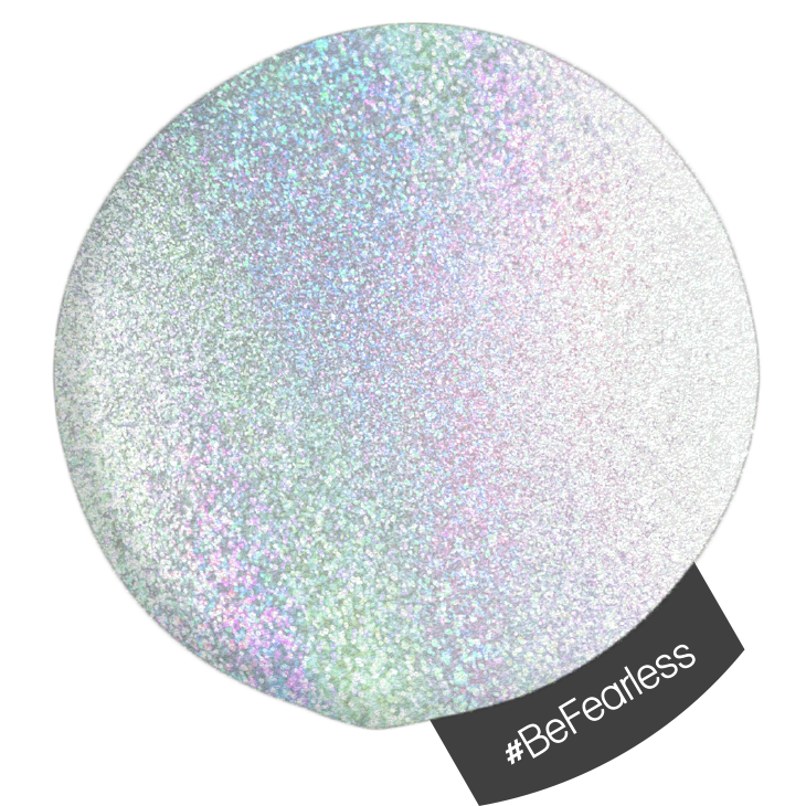 Halo Create Glitter Be Fearless Silver 5g