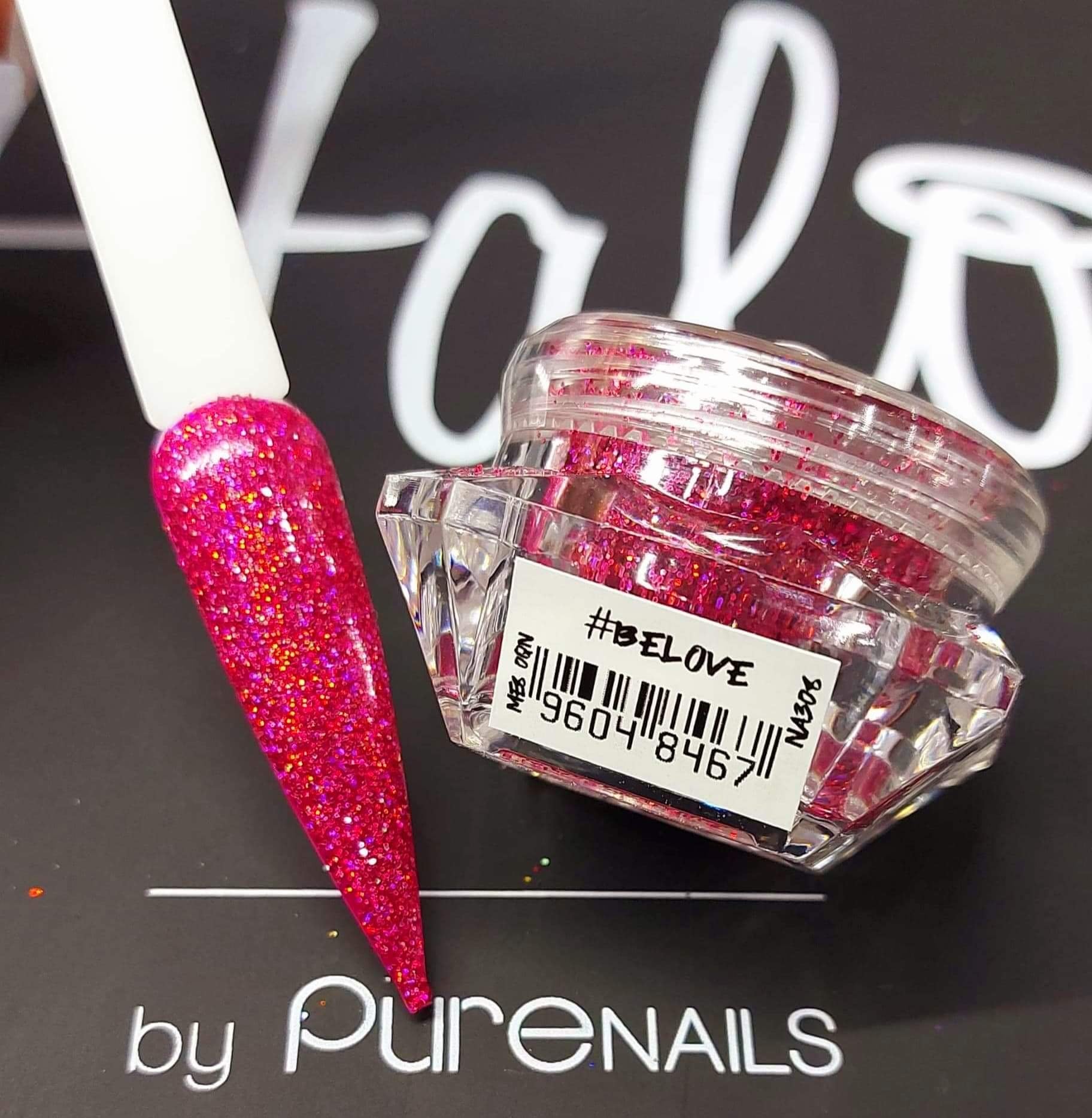 Halo Create Glitter Be Love Pink 5g