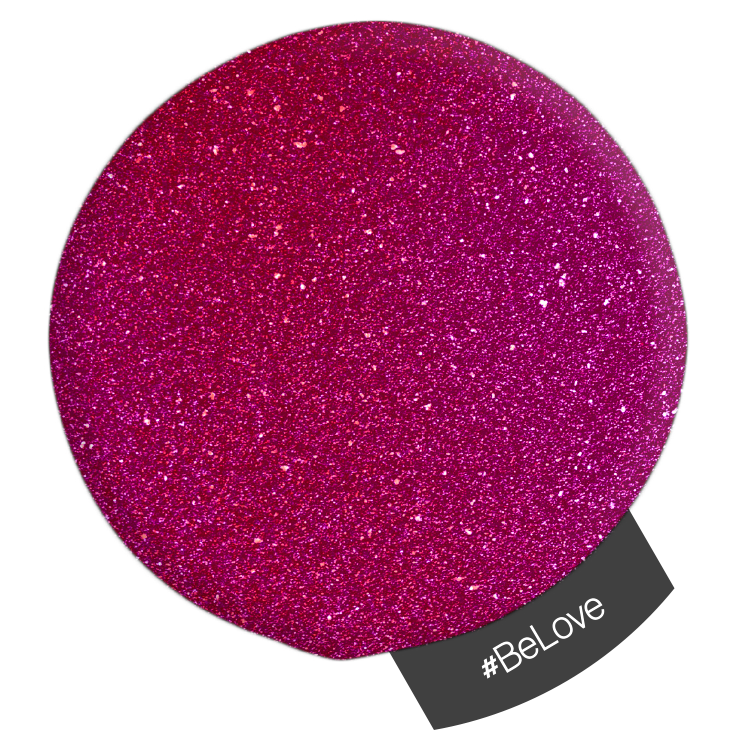 Halo Create Glitter Be Love Pink 5g