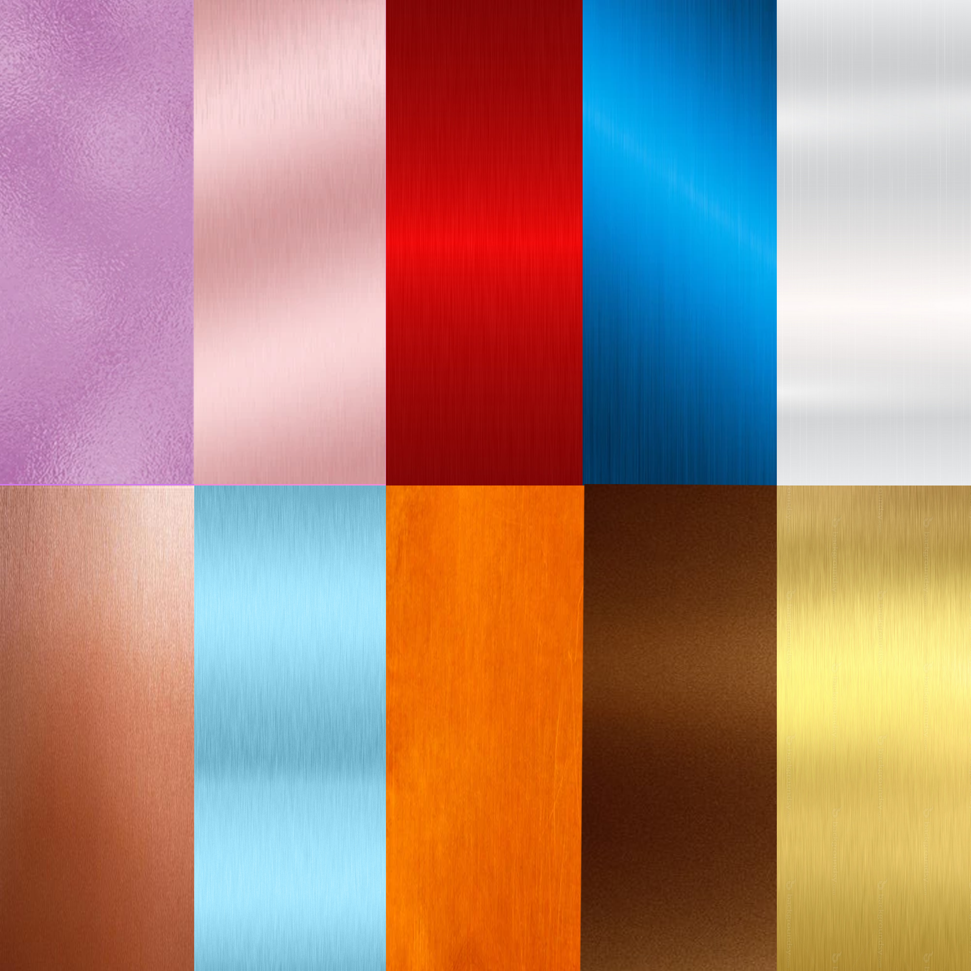 Halo Create Nail Foils Bold Metallics (10)
