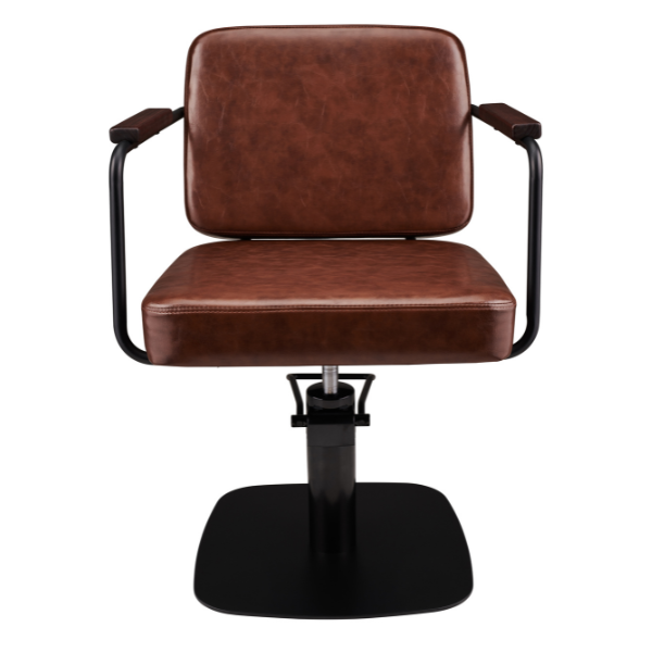 Ayala Enzo Salon Styling Chair Brown