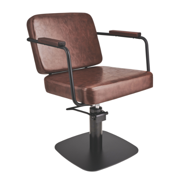 Ayala Enzo Salon Styling Chair Brown