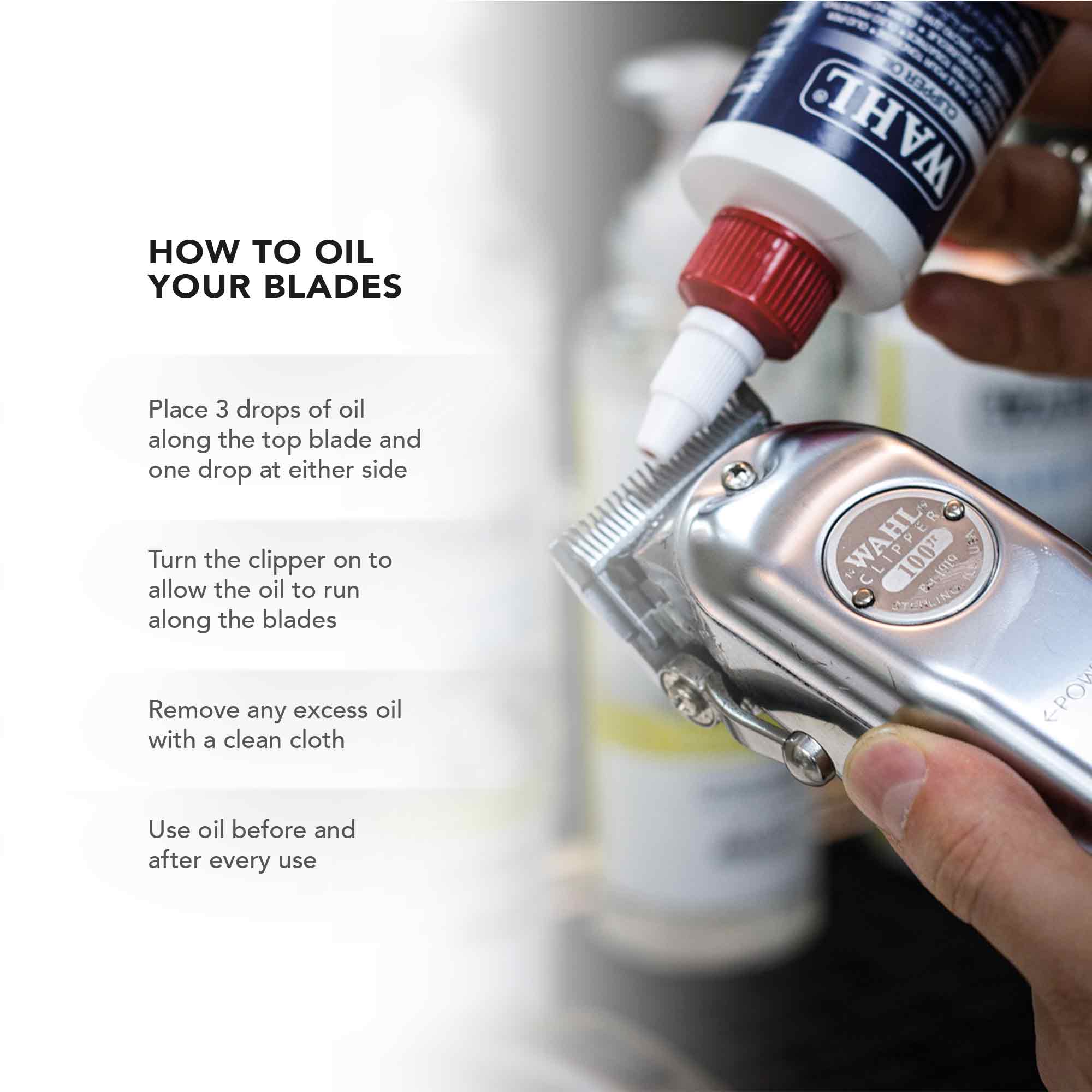 Wahl Professional Clipper Oil 4 floz