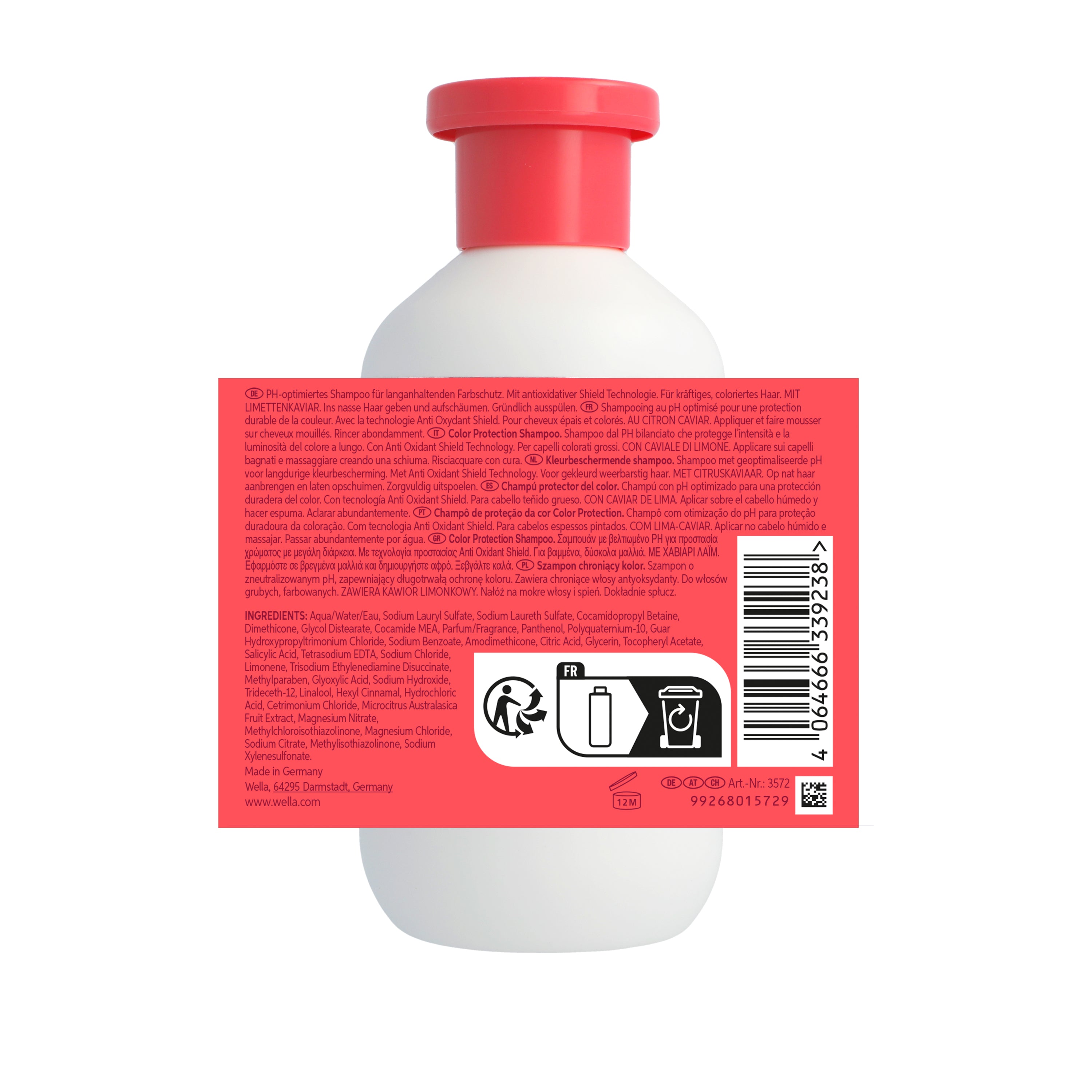 Wella Professionals Invigo Colour Brilliance Shampoo Coarse 250ml