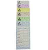 Agenda Assorted Colour Check Pads