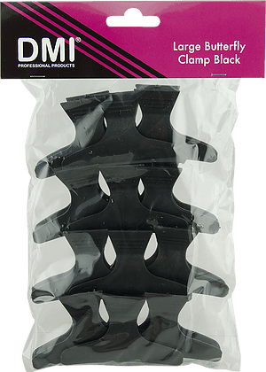 DMI Black Butterfly Clamps (12)