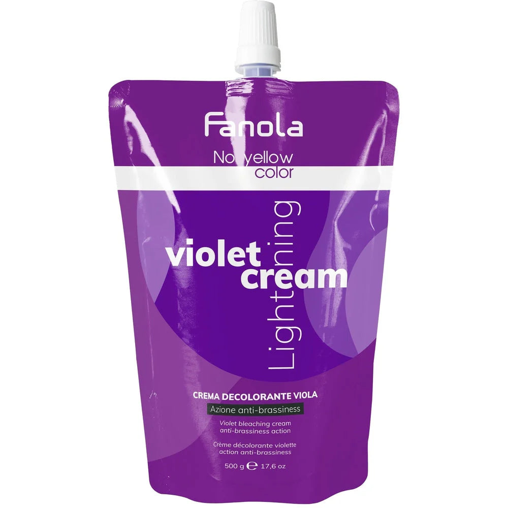 Fanola Color No Yellow Violet Bleaching Cream 500g