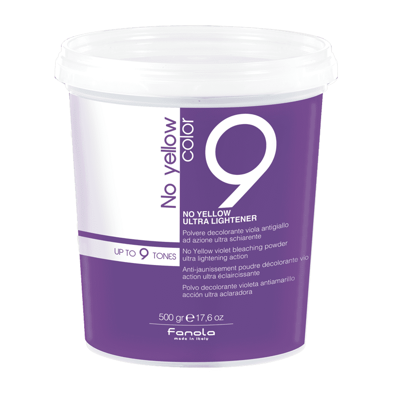 Fanola Colour No Yellow 9 Tone Bleaching Powder 500g