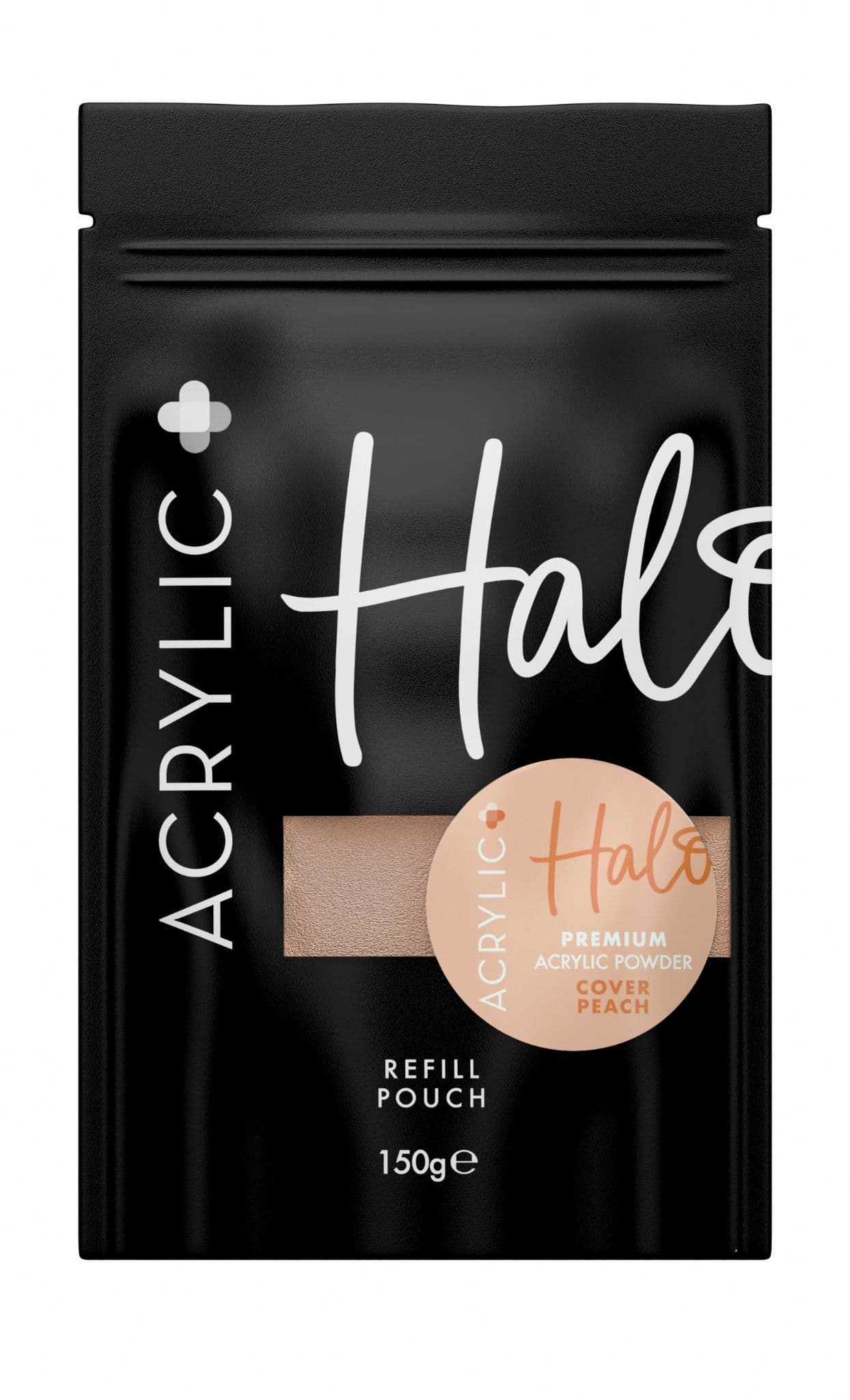 Halo Acrylic Plus Cover Peach Powder 150g Pouch