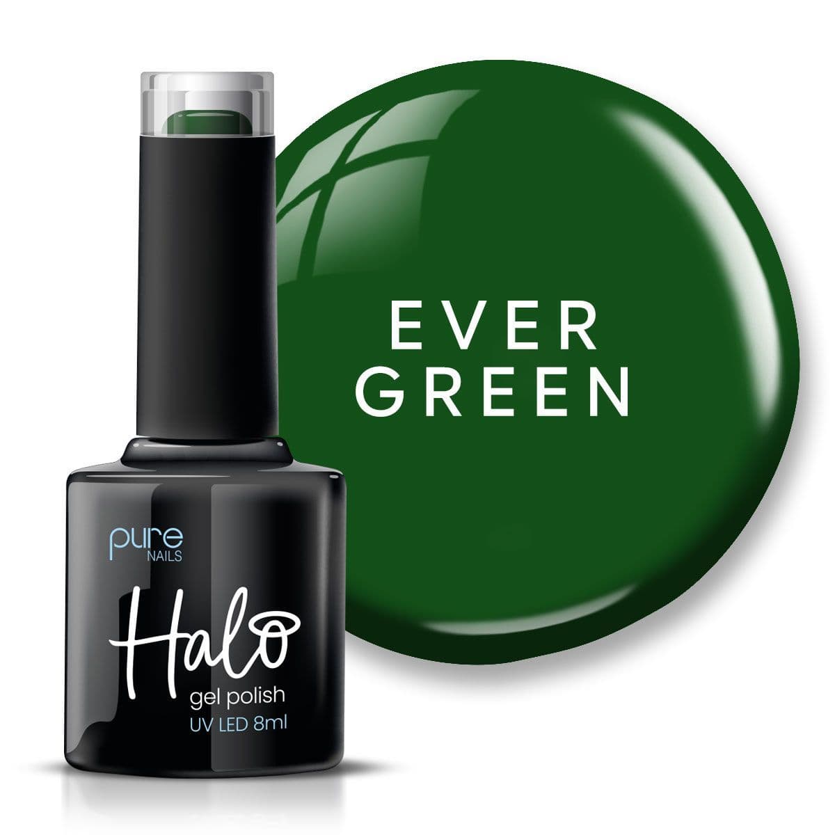 Halo Gel Nails Evergreen Gel Polish 8ml