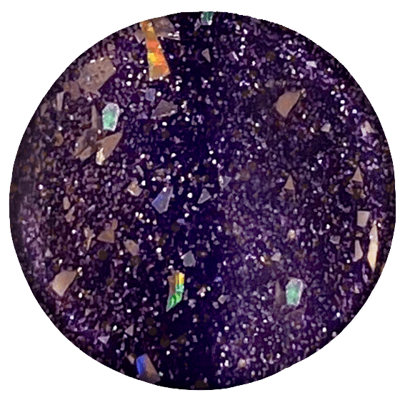 Halo Gel Nails Over The Top Non Wipe Glitter Topcoat 3 x 8ml