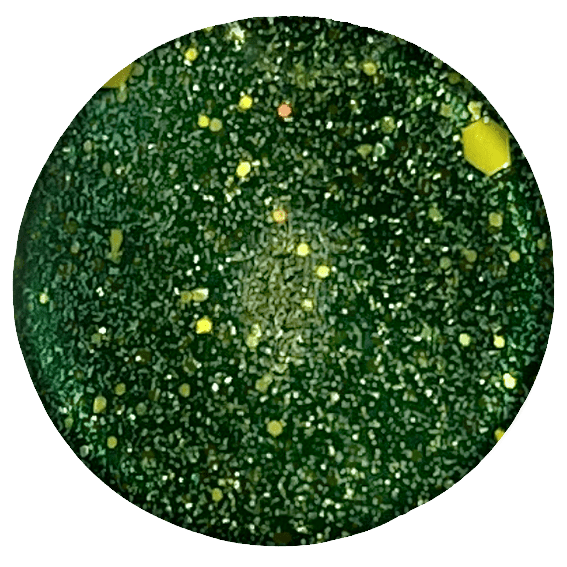 Halo Gel Nails Over The Top Non Wipe Glitter Topcoat 3 x 8ml