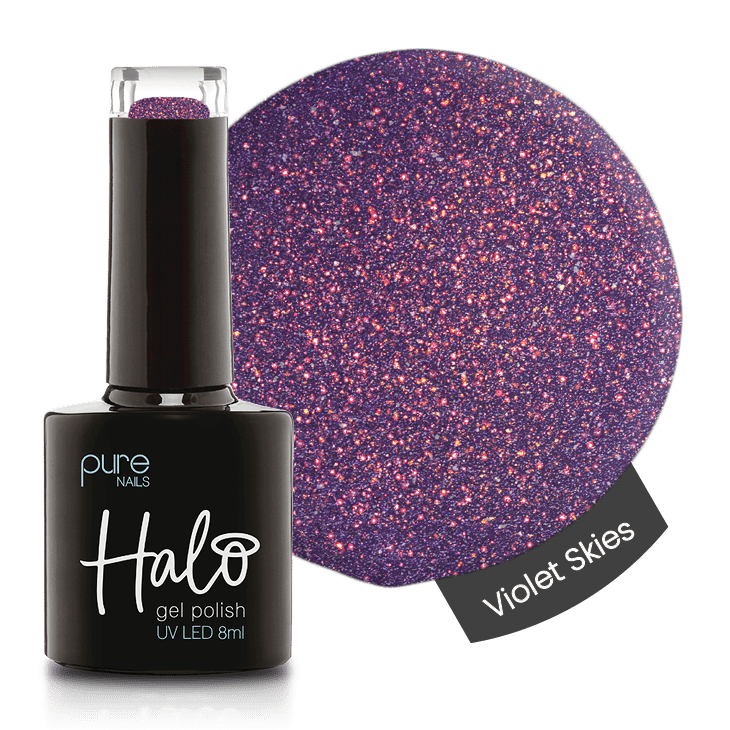 Halo Gel Nails Violet Skies Gel Polish 8ml