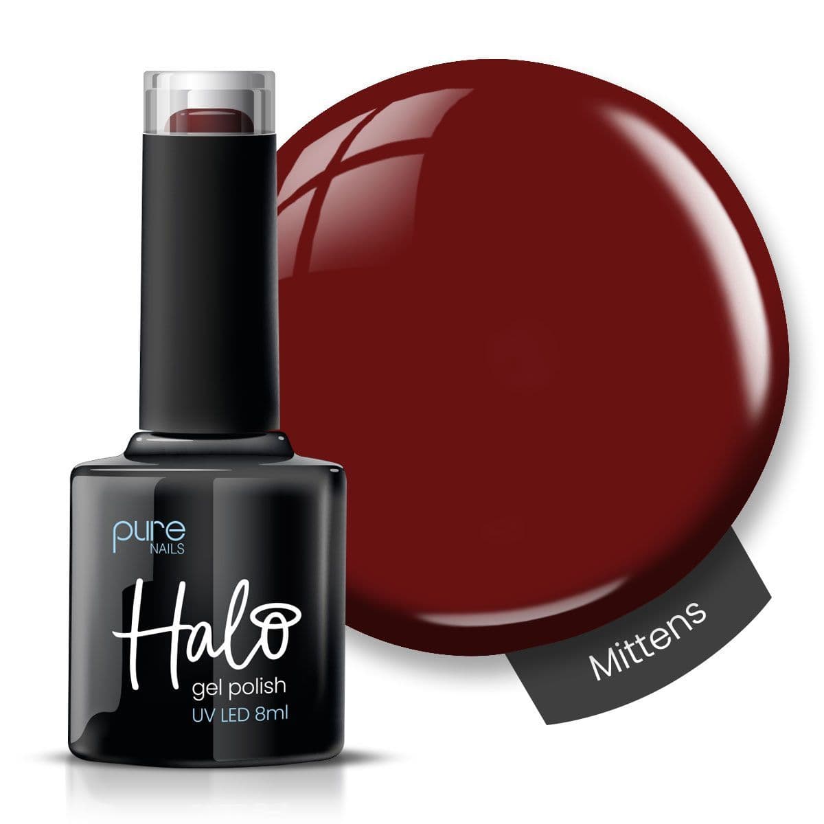 Halo Gel Nails Winter Warmer 6 Bottle Collection LED/UV Gel Polish 8ml