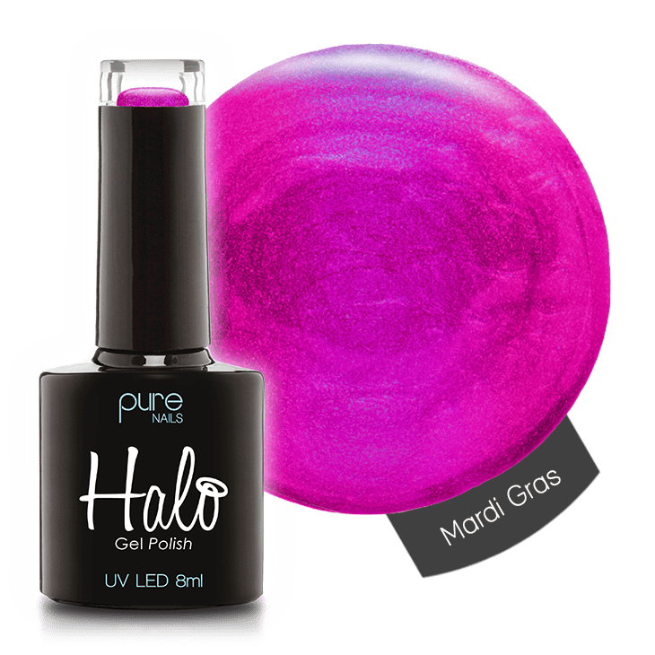 Halo Gel Polish 8ml Mardi Grass