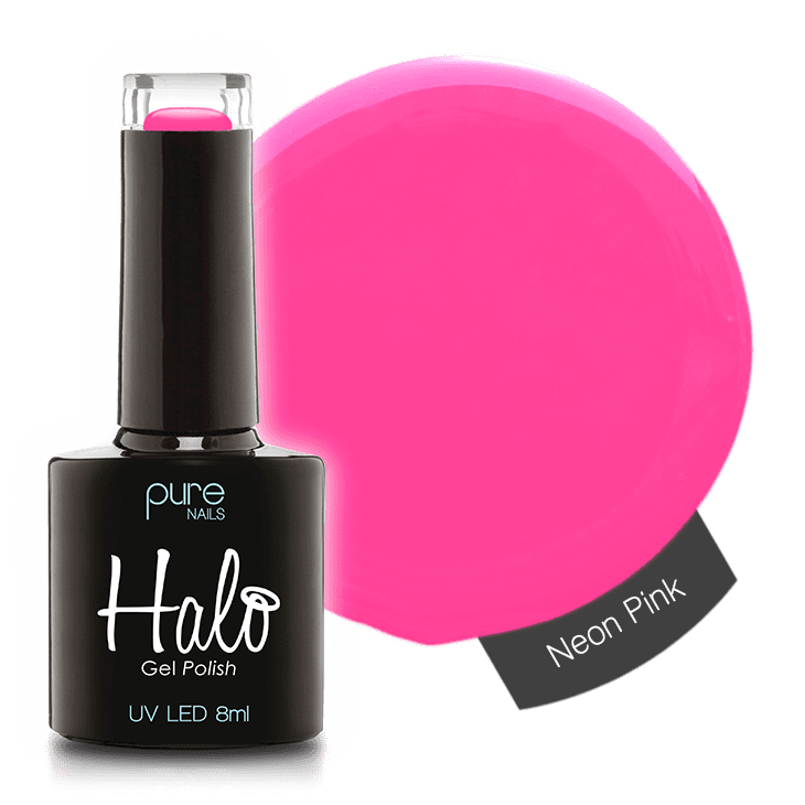 Halo Gel Polish 8ml Neon Pink