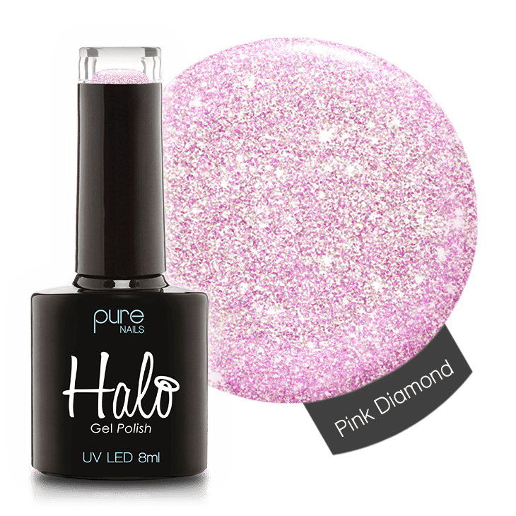 Halo Gel Polish 8ml Pink diamond