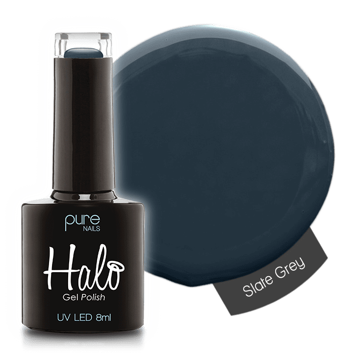 Halo Gel Polish 8ml Slate grey