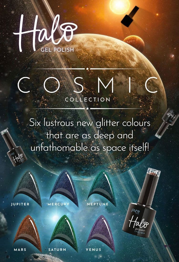 Halo Gel Polish Cosmic 6 x 8ml Collection