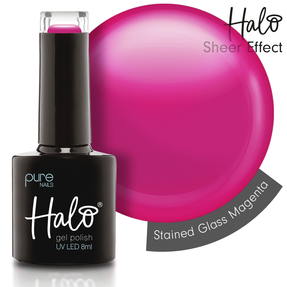 Halo Gel Polish Stained Glass Full Collection 8ml