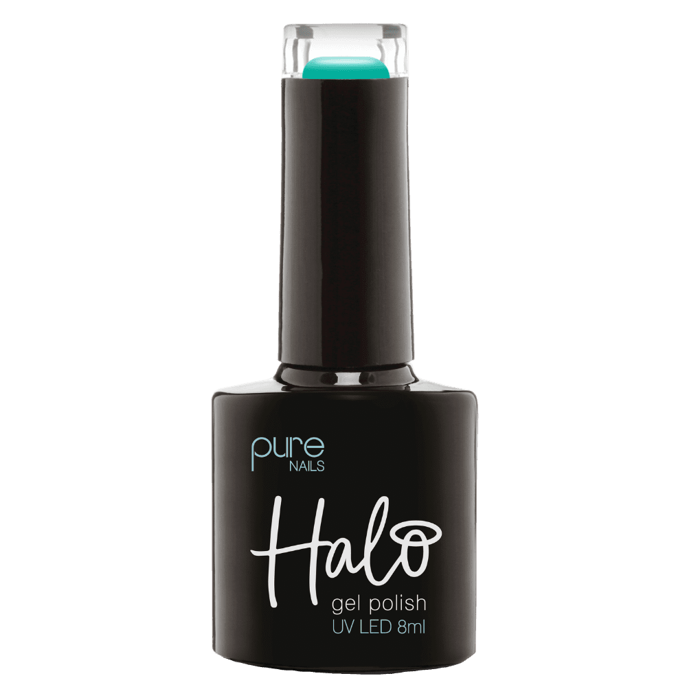 Halo Gel Polish Stained Glass Teal  8ml