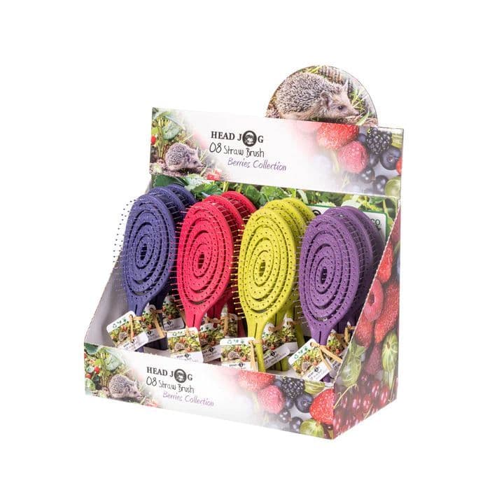 Headjog 08 Straw Brush Berries 12pcs