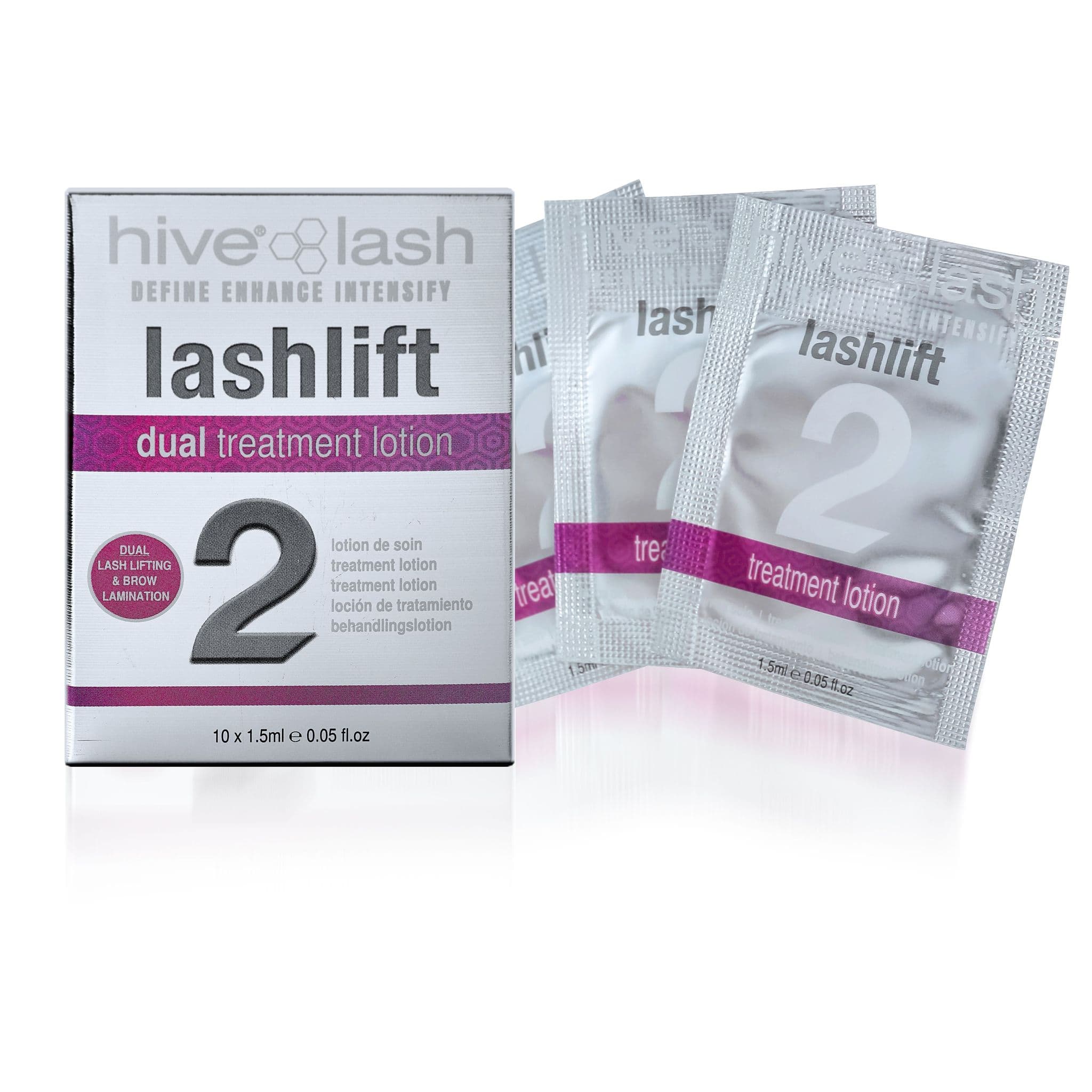 Hive Lash Lift (2) Dual Treatment Lotion Sachets (10)