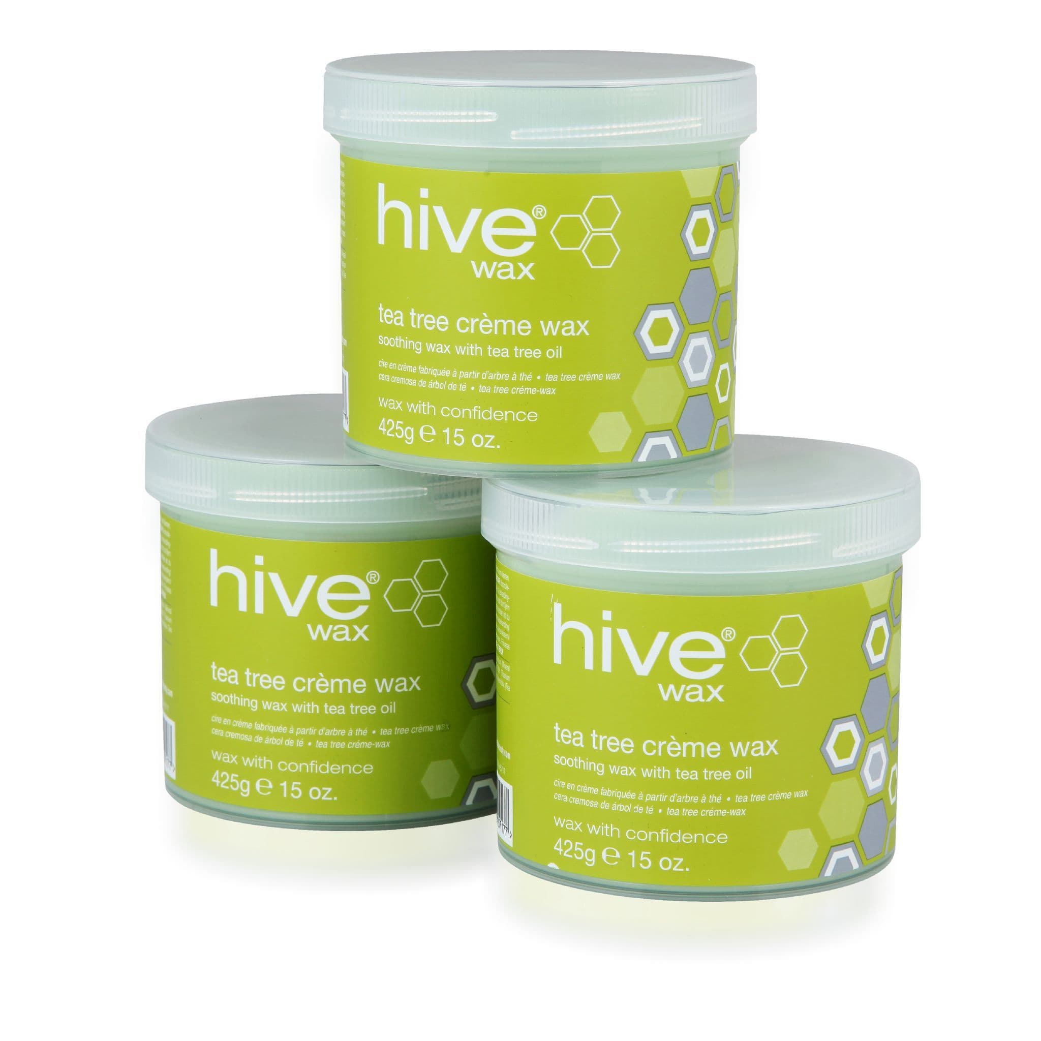 Hive Tea Tree Creme Wax 3 For 2 Pack