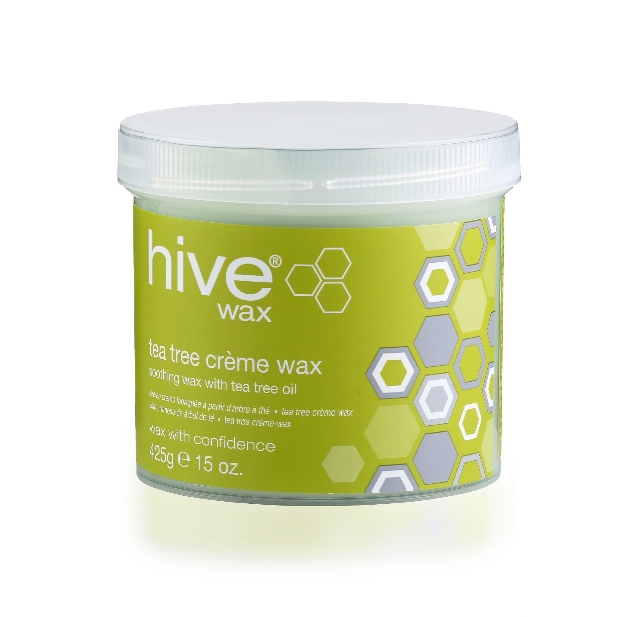 Hive  Tea Tree  Creme Wax 425g