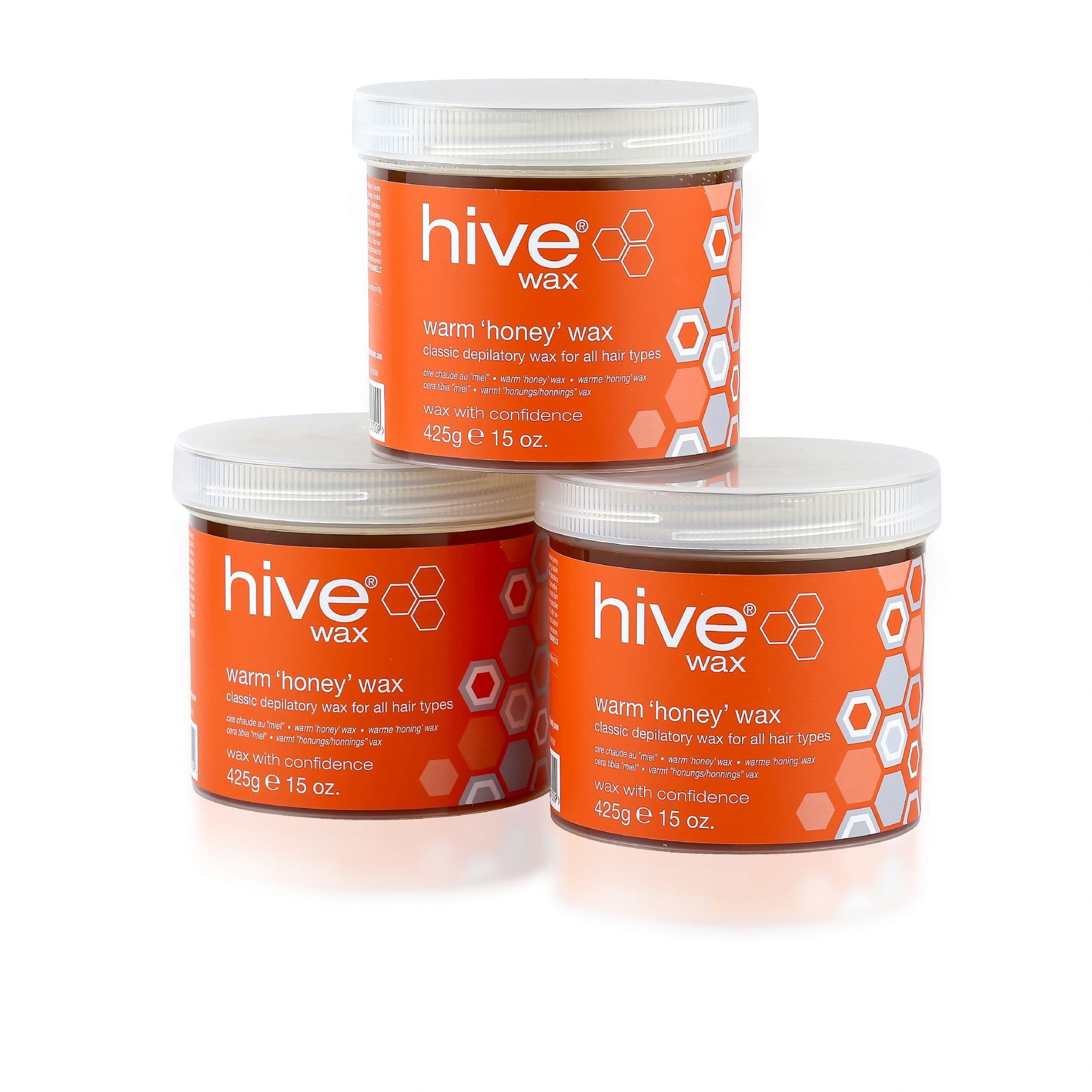 Hive Warm Honey Wax 3 for 2 Pack