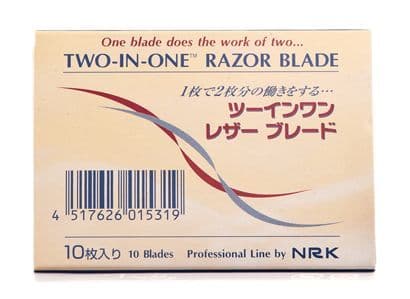 Nikky - 2 in 1 Razor Blades 10pk – Better Salon Supplies