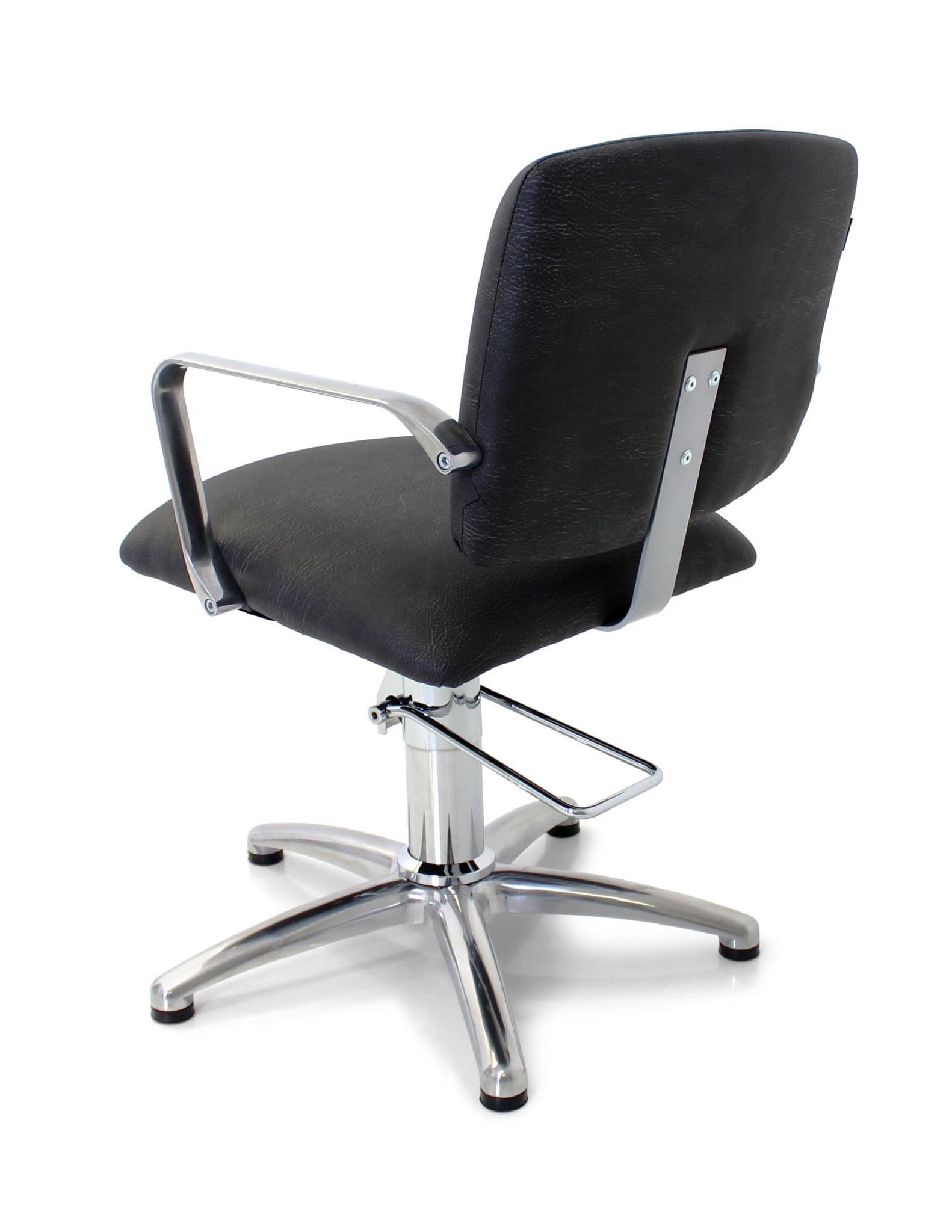 REM Atlas Hydraulic Salon Styling Chair Black