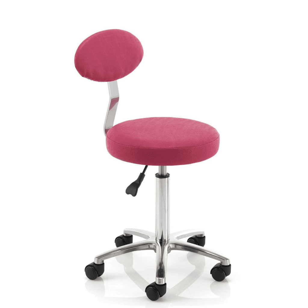 REM Cutting Stool with Backrest Colour